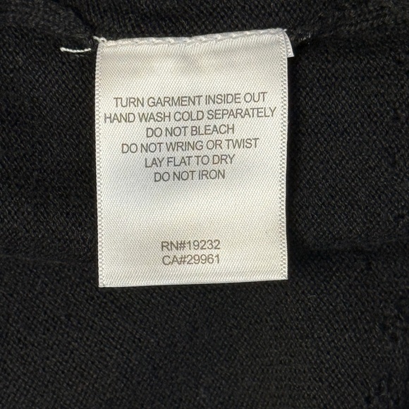 Alfred Dunner Embellished Embroidered Short Sleeve Sweater. Black Tan LG #1508 - Picture 7 of 7